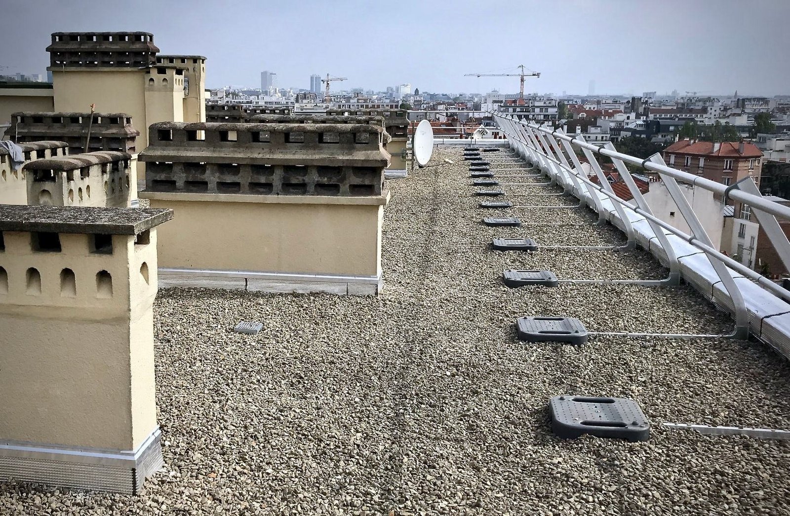 Réalisation EI2T — toiture terrasse d’immeuble